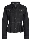 Karl Lagerfeld Contrast Stitch Denim Jacket