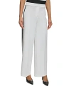 KARL LAGERFELD PIPED WIDE LEG trousers