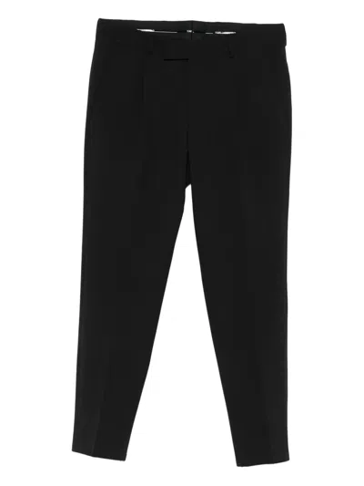 Karl Lagerfeld Pleated-detail Trousers In Black