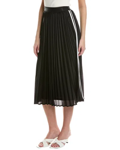 Karl Lagerfeld Pleated Mesh Skirt