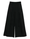 Karl Lagerfeld Pleated Trousers In Black