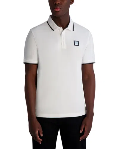 Karl Lagerfeld Polo Shirt In White