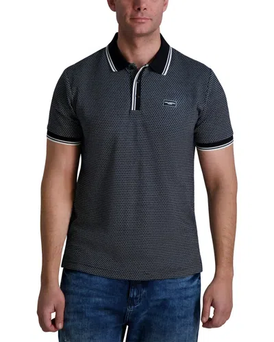 Karl Lagerfeld Polo Shirt In Black