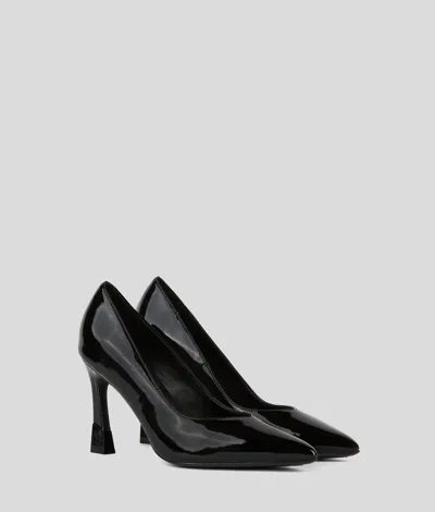 Karl Lagerfeld Premiere 90 Gloss Heels