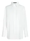 Karl Lagerfeld Press-stud Detailing Shirt In White