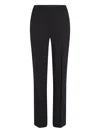 Karl Lagerfeld Pressed-crease Trousers In Black