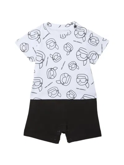 Karl Lagerfeld Babies' Print Short In Multi