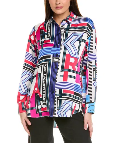 Karl Lagerfeld Printed Blouse