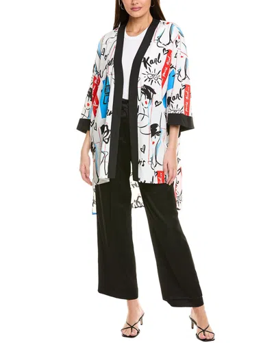 Karl Lagerfeld Printed Kimono