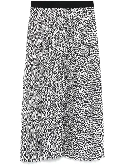 KARL LAGERFELD PRINTED MIDI SKIRT