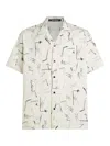 Karl Lagerfeld Printed Shirt In White