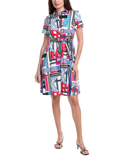 Karl Lagerfeld Printed Shirt Dress