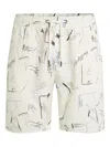 Karl Lagerfeld Printed Shorts