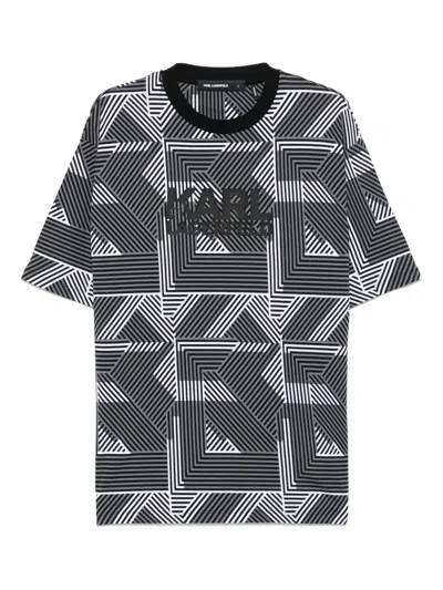 KARL LAGERFELD PRINTED T-SHIRT