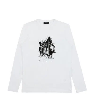 Karl Lagerfeld Printed T-shirt In White