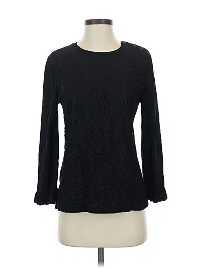 Pre-owned Karl Lagerfeld Pullover Sweater In Black