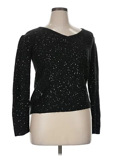 Pre-owned Karl Lagerfeld Pullover Sweater In Black