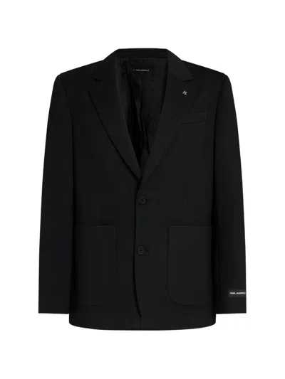 Karl Lagerfeld Punto Blazer In Black