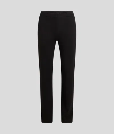 Karl Lagerfeld Punto Pants In Black