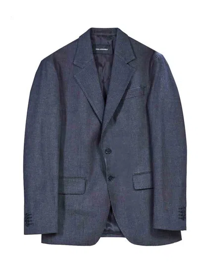 Karl Lagerfeld Purpose Jacket In Blue