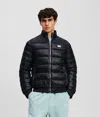 Karl Lagerfeld Quilted Jacket In Black