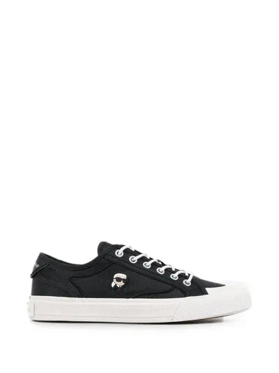 Karl Lagerfeld Rae Low-top Sneakers In Black