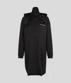 Karl Lagerfeld Raincoat In Black