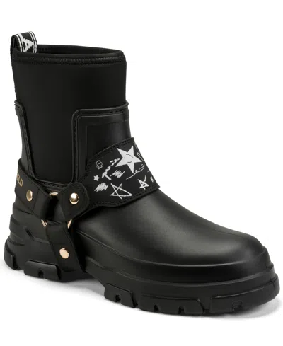 KARL LAGERFELD RANELLE WOMEN'S RAIN BOOTS