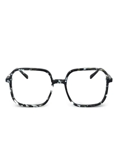 Karl Lagerfeld Rectangle-frame Glasses In Black
