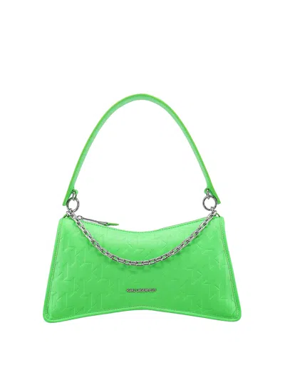 Karl Lagerfeld Recycled Material Bag Embossed Logo In Green
