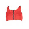 Karl Lagerfeld Red Elastane Swimwear In Red
