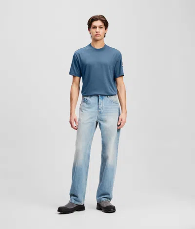 Karl Lagerfeld Relaxed Jeans In Blue