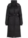 Karl Lagerfeld Reversible Down Coat In Black