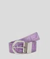 Karl Lagerfeld Reversible Webbing Belt