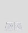 Karl Lagerfeld Rhinestone Cuffs Handpicked By Hun Kim