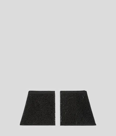 Karl Lagerfeld Rhinestone Cuffs Handpicked By Hun Kim