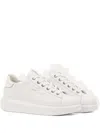 Karl Lagerfeld Rhinestone-embellished Low-top Sneakers In White