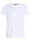 Karl Lagerfeld Rhinestone-embellished T-shirt In White