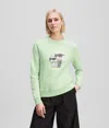 Karl Lagerfeld Ikon Karl & Choupette Sweatshirt