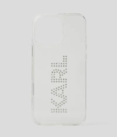 Karl Lagerfeld Rhinestone Karl Logo Iphone 16 Pro Max Case
