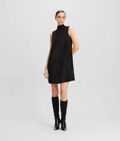 Karl Lagerfeld Rhinestone Shift Dress
