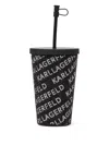 Karl Lagerfeld To-go-tasse Mit Strass In Schwarz