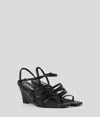 Karl Lagerfeld Rialto 80mm Leather Sandals