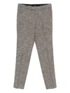 Karl Lagerfeld Road Trousers In Brown