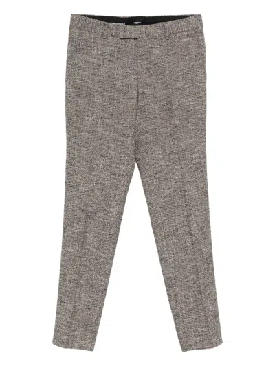 Karl Lagerfeld Road Trousers In Brown
