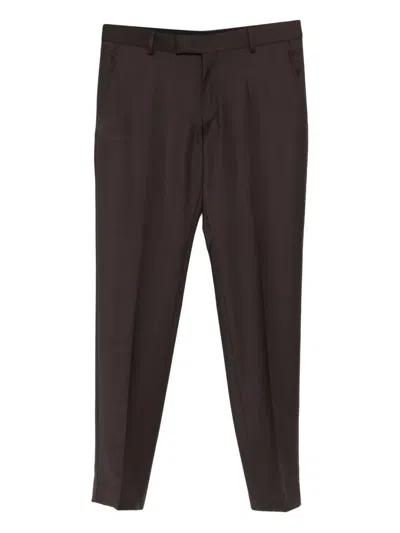Karl Lagerfeld Road Trousers In Brown
