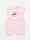 Karl Lagerfeld Romper  Kids Kids Color Pink In Pink