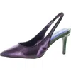 Karl Lagerfeld Paris Rosalyn Snakeskin Embossed Pointed Toe Pump In Multi