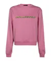 Karl Lagerfeld Woman Sweatshirt Pink Size S Organic Cotton In Pink
