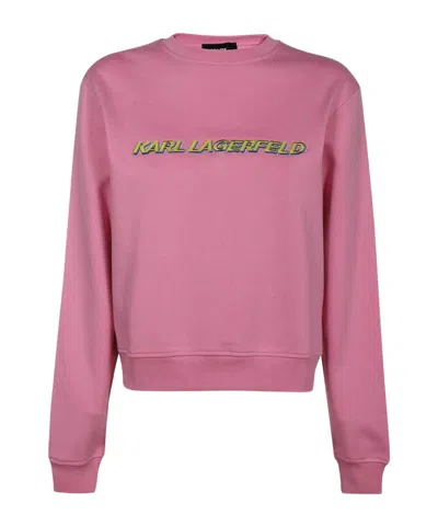 KARL LAGERFELD ROUND-NECK SWEATSHIRT